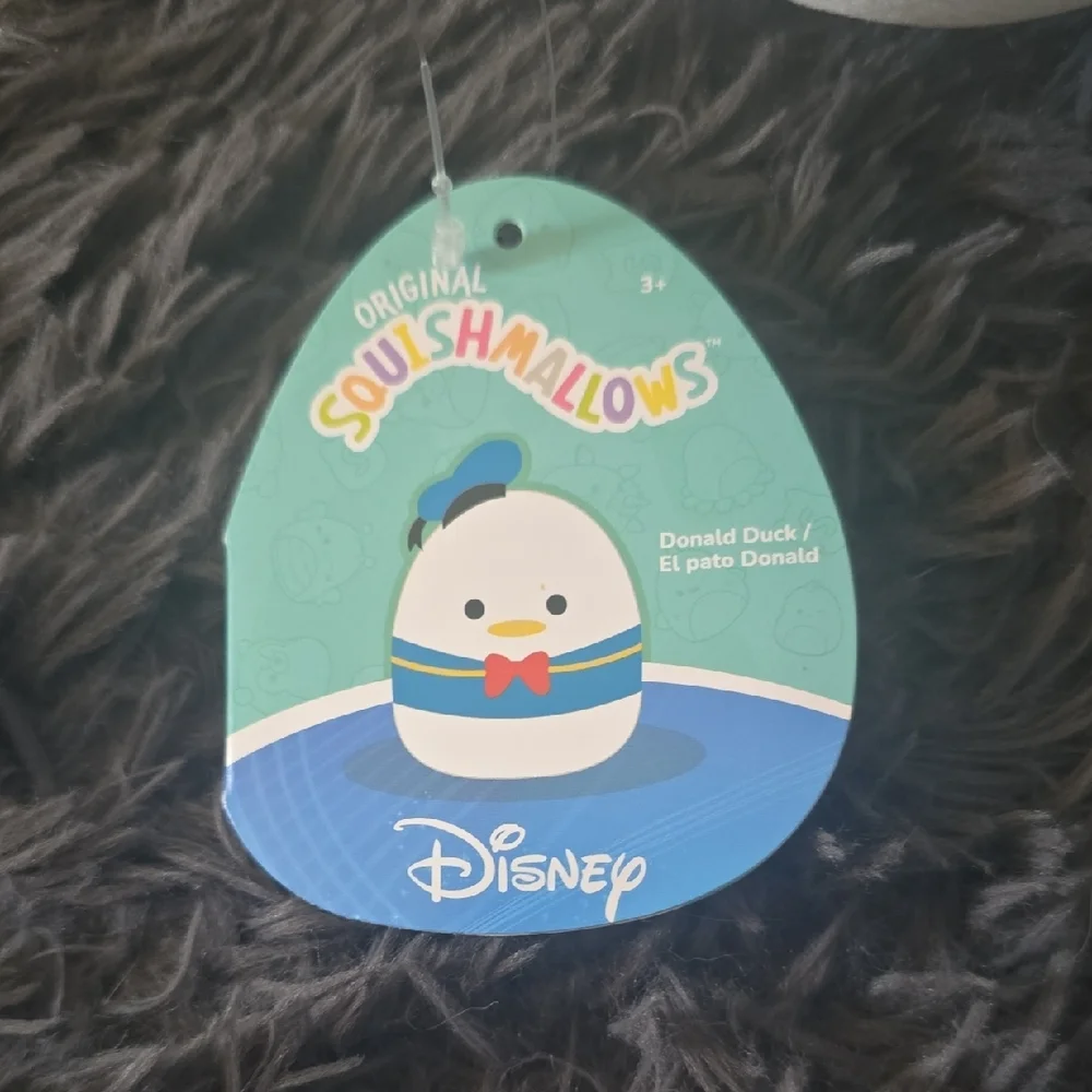 Disney Donald Duck Plush Bird Toy - Blue, White, Red